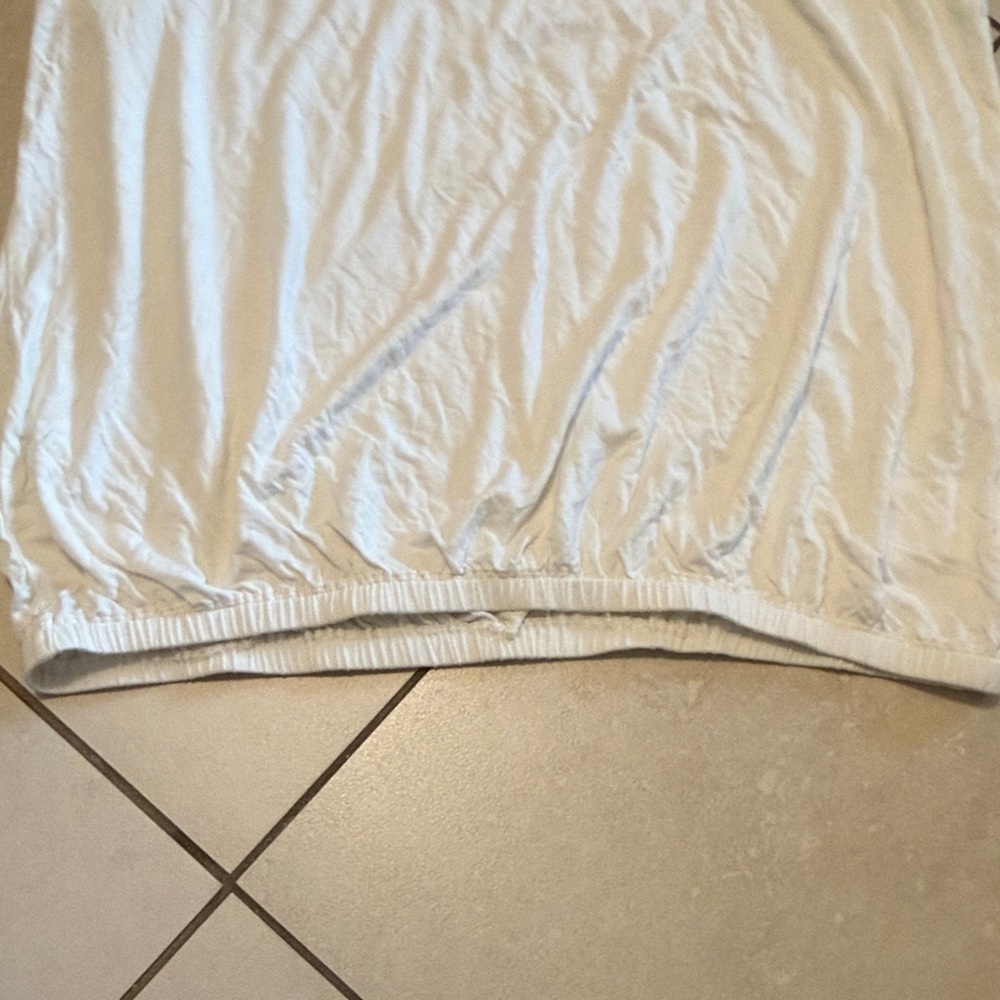 Express White Puff Sleeve Blouse - Picture 3 of 5